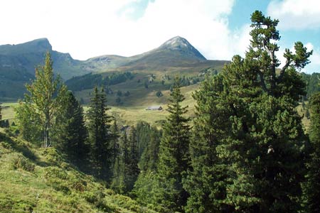 View to Männlichen ridge from near Alpiglen