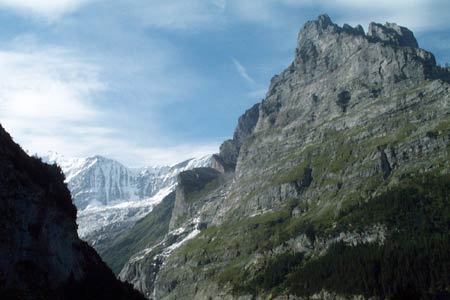 The Eiger's north east ridge