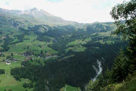 Schwarzhorn from the Pfingstegg to Michbach path