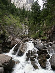 Waterfall between Usser Uschene and Eggeschwand