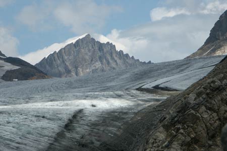 View across the Kanderfirn Glacier