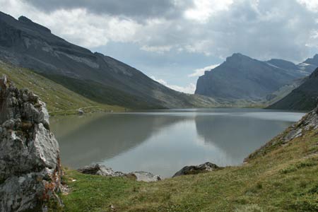 The Daubensee from the northern end
