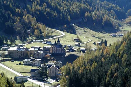 The village of Trient